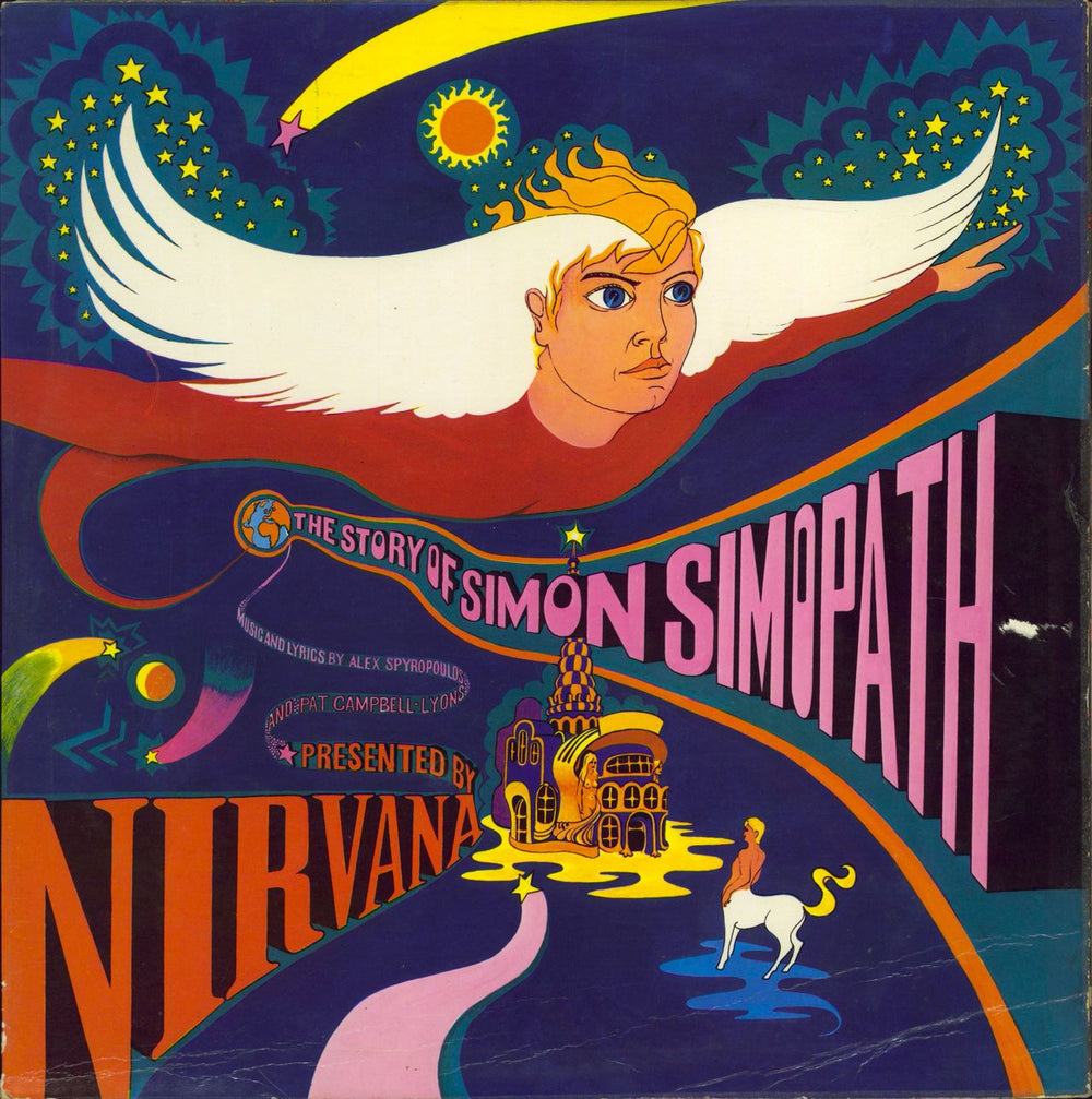 Nirvana (UK) The Story Of Simon Simopath UK vinyl LP album (LP record) ILP-959