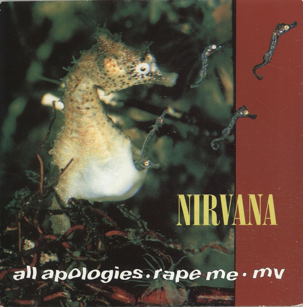 Nirvana (US) All Apologies - EX UK 7" vinyl single (7 inch record / 45) GFS66