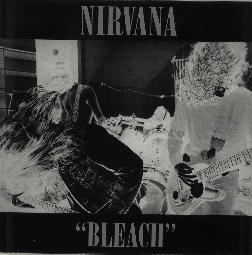 Nirvana (US) Bleach UK vinyl LP album (LP record) 9878400341