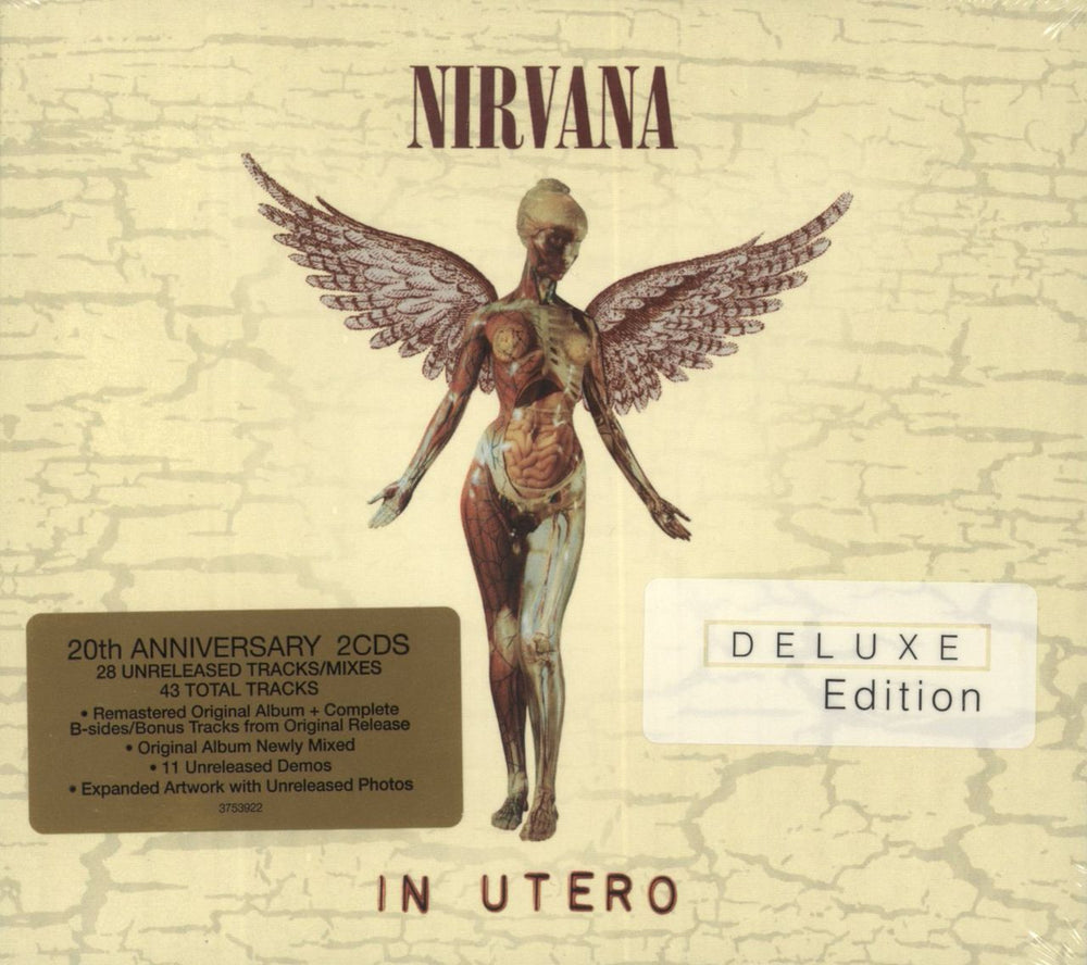 Nirvana (US) In Utero - Deluxe Edition UK 2 CD album set (Double CD) 37533922