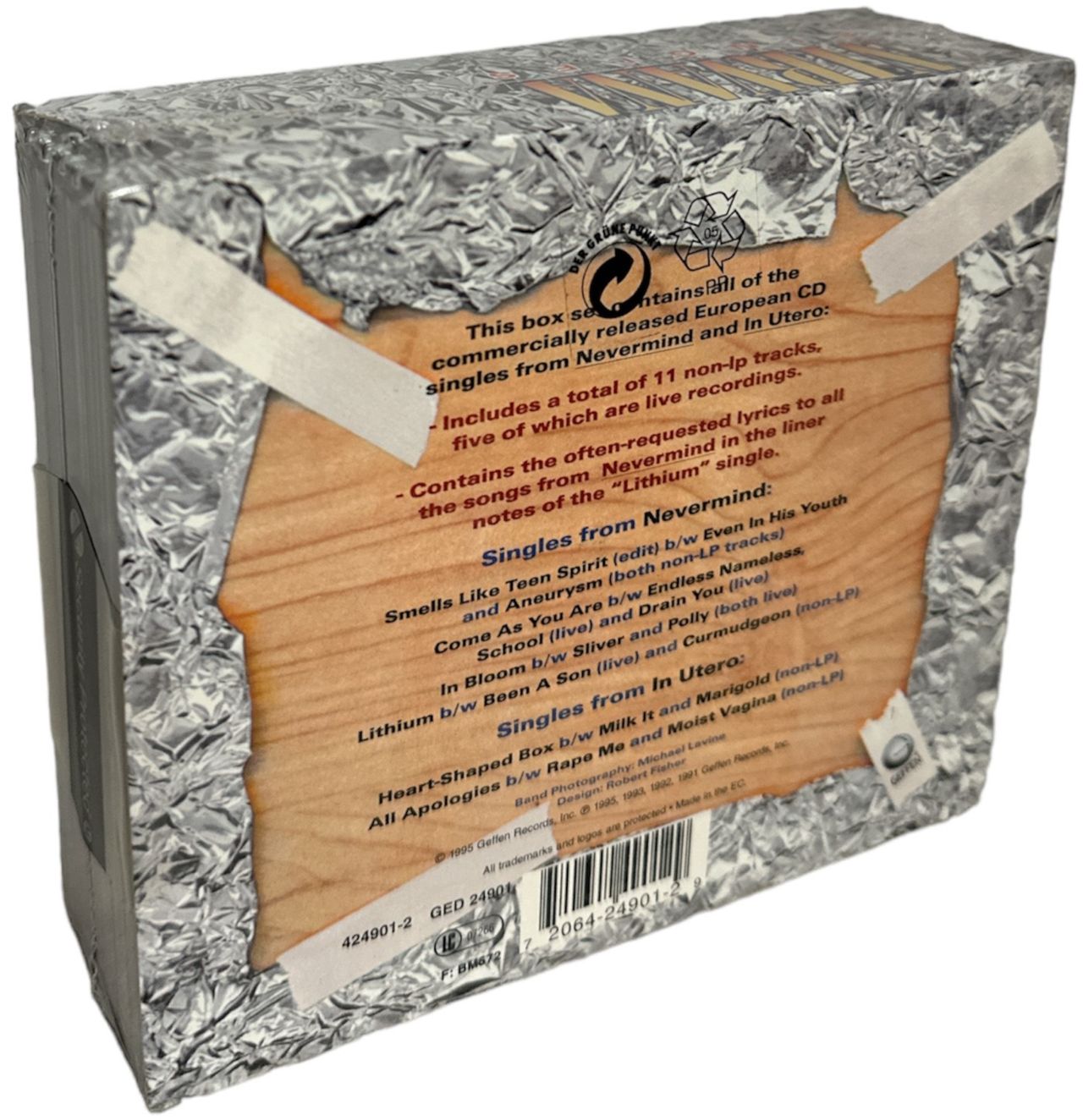 Nirvana Singles CD Box Set 洋楽 Nirvana Singles CD Box Set NIRVANA