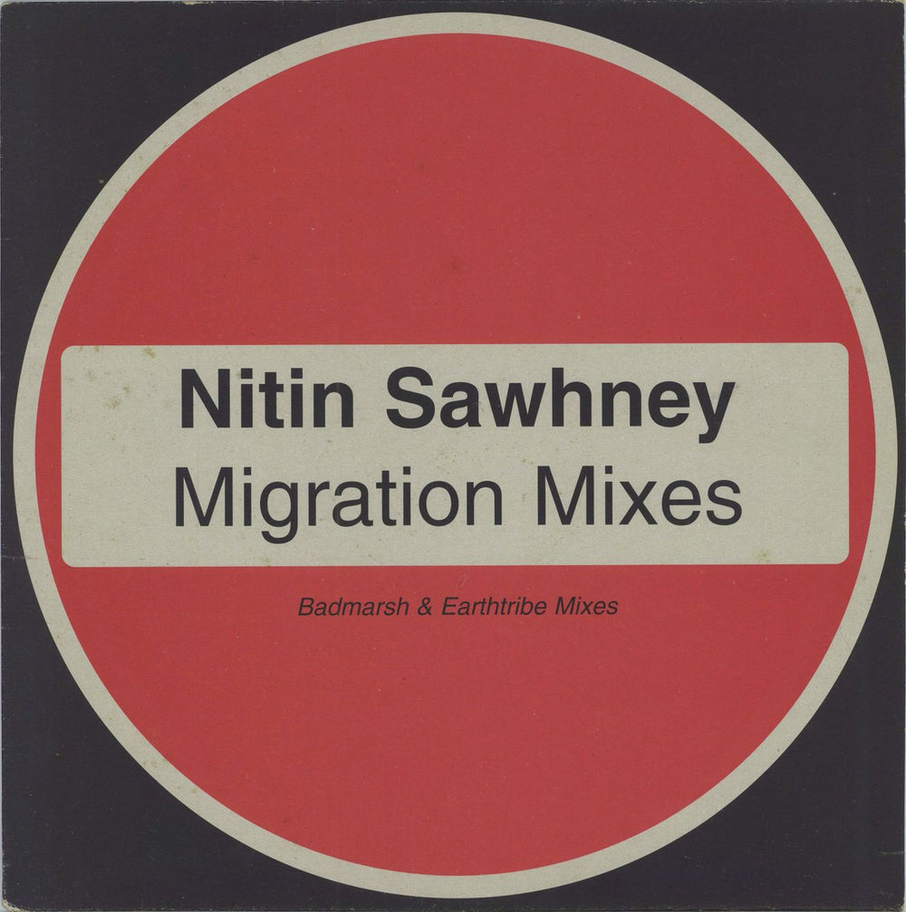 Nitin Sawhney Migration Remixes UK 12" vinyl single (12 inch record / Maxi-single) OUT004