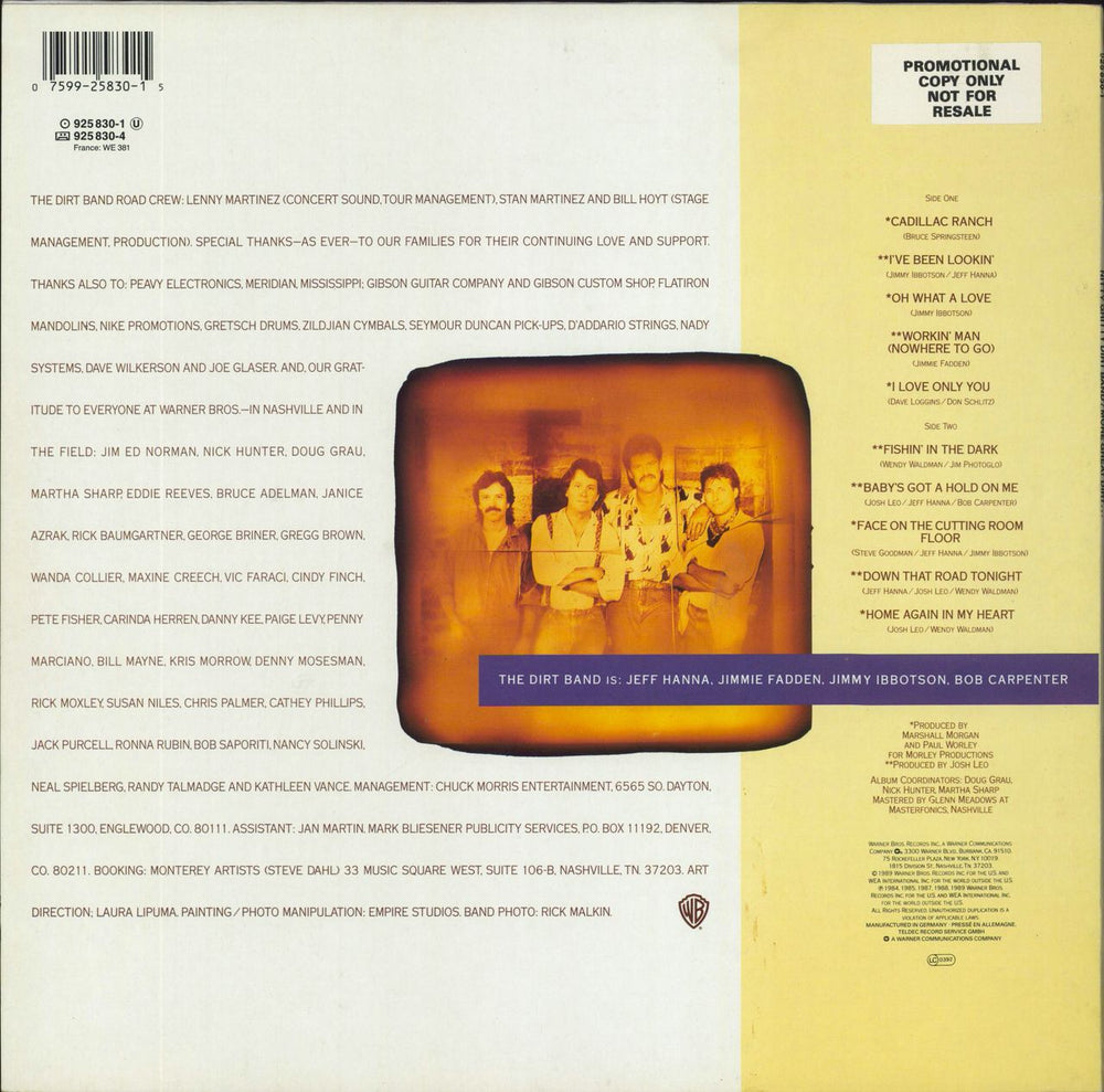 Nitty Gritty More Great Dirt: The Best Of The Nitty Gritty Dirt Band Vol. II German vinyl LP album (LP record) 075992583015