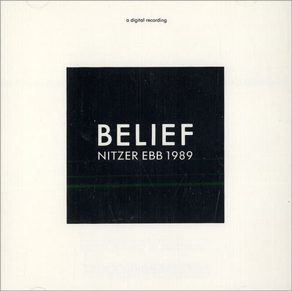 Nitzer Ebb Belief US CD album (CDLP) 924213-2