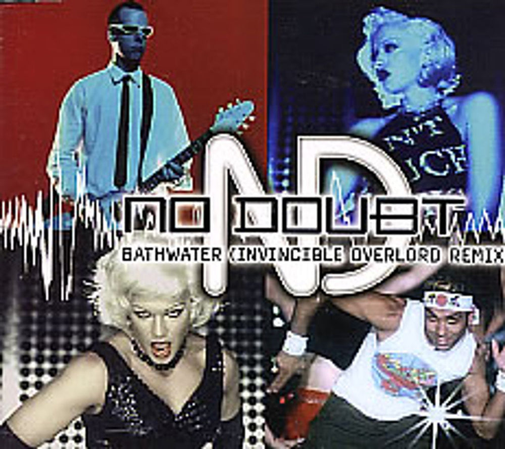 No Doubt Bathwater - Invincible Overlord Remix UK Promo CD single (CD5 / 5") DOUBT8