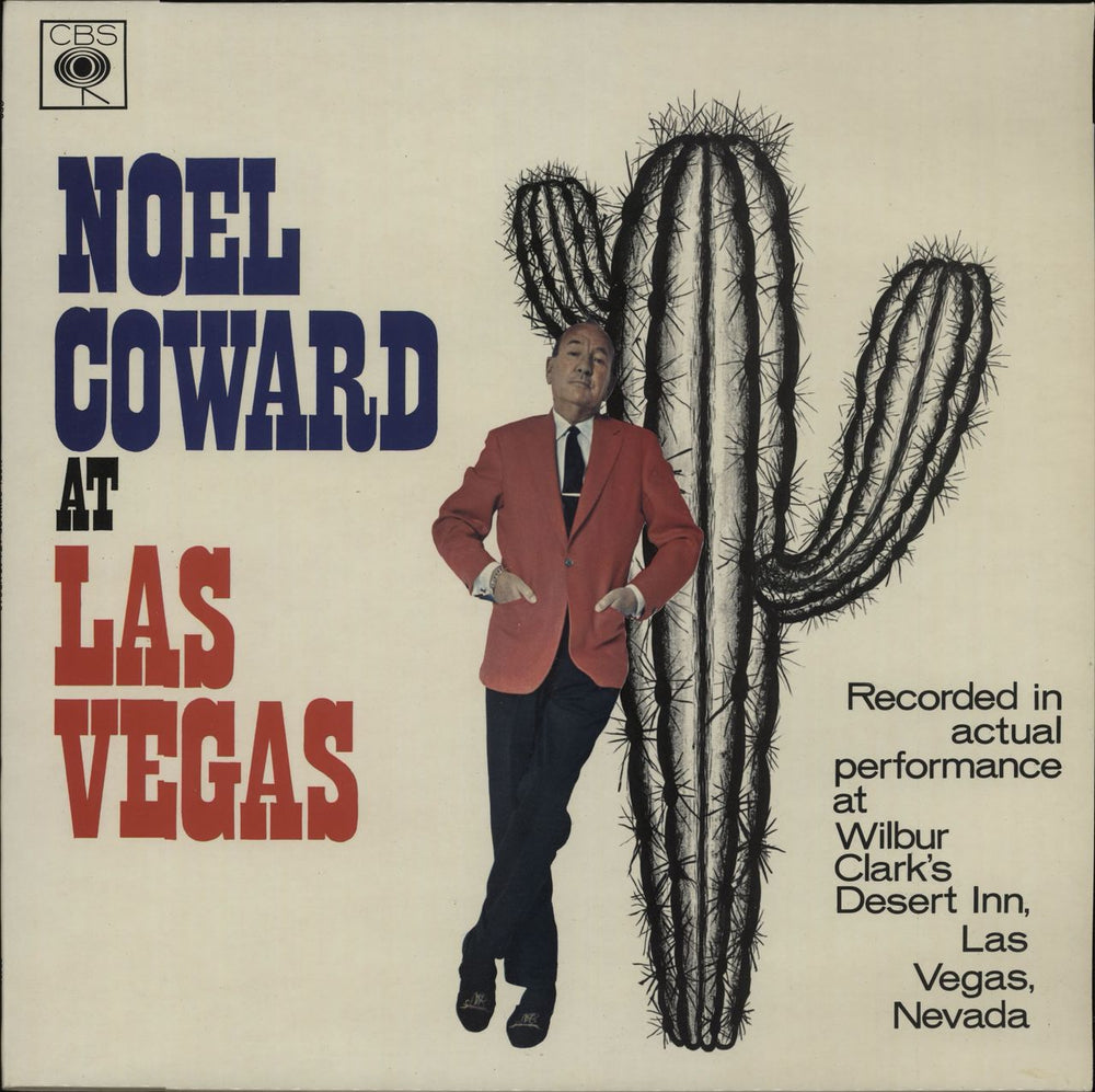 Noël Coward At Las Vegas UK vinyl LP album (LP record) 62426