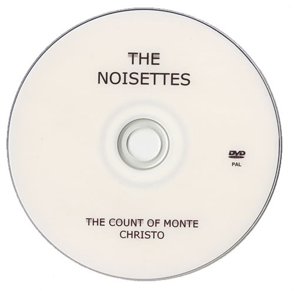 Noisettes The Count Of Monte Christo UK Promo promo DVD-R PROMO DVD-R