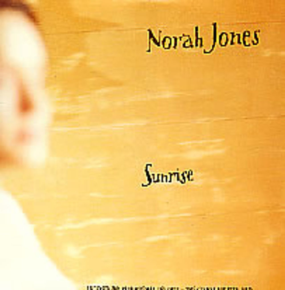 Norah Jones Sunrise UK Promo CD single (CD5 / 5") CDCLDJ853