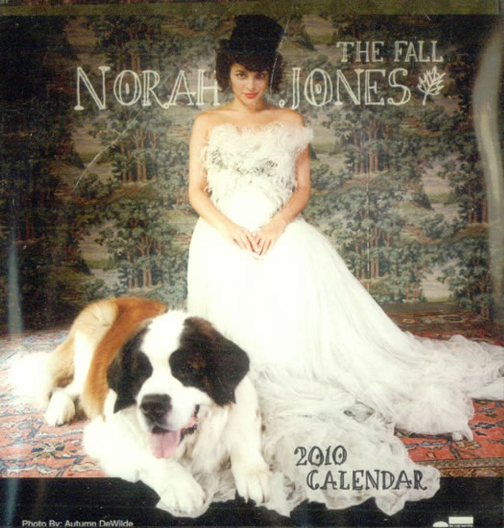 Norah Jones The Fall US Promo memorabilia DESK CALENDAR