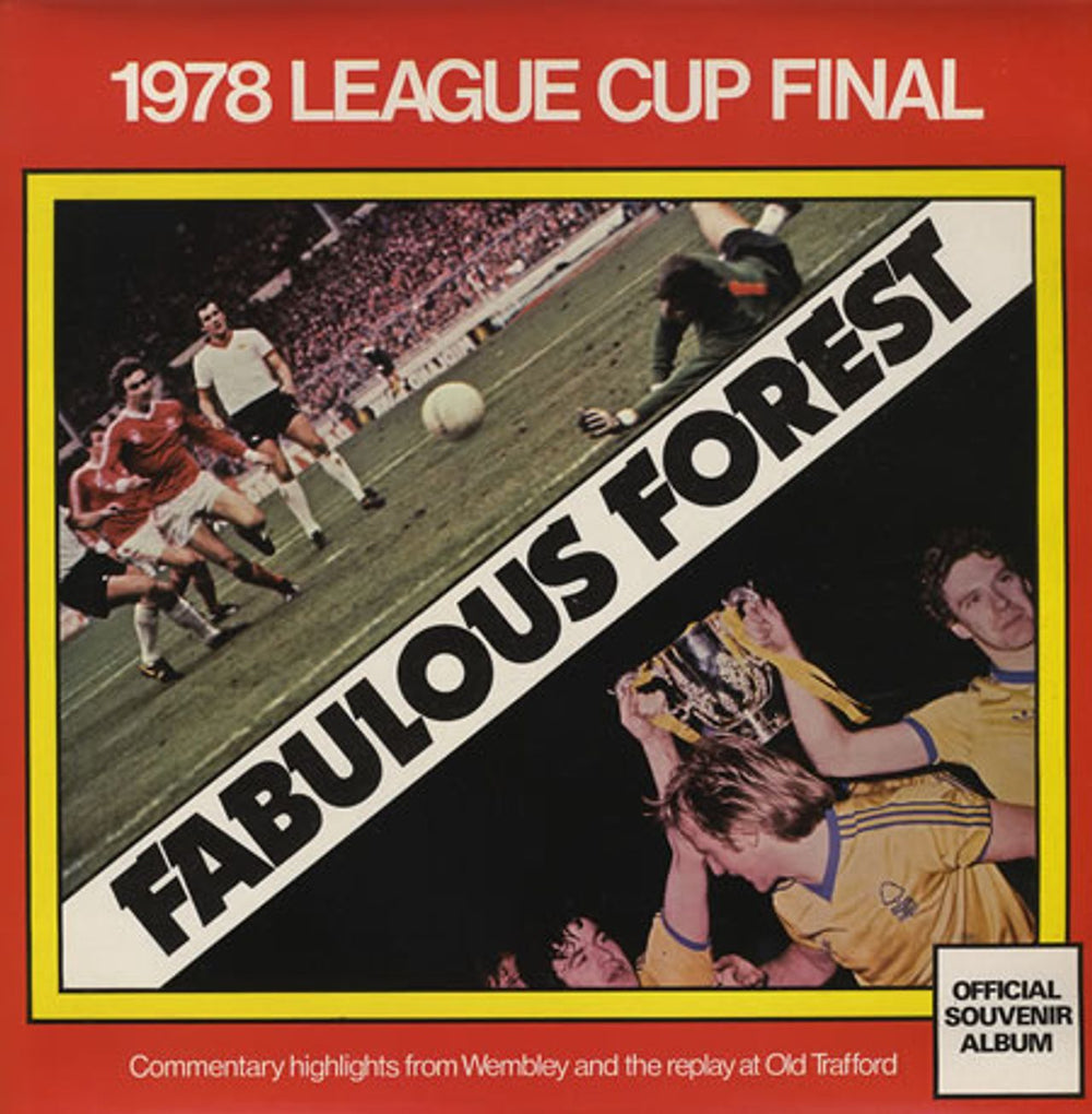 Nottingham Forest FC Fabulous Forest UK vinyl LP album (LP record) QP25/78