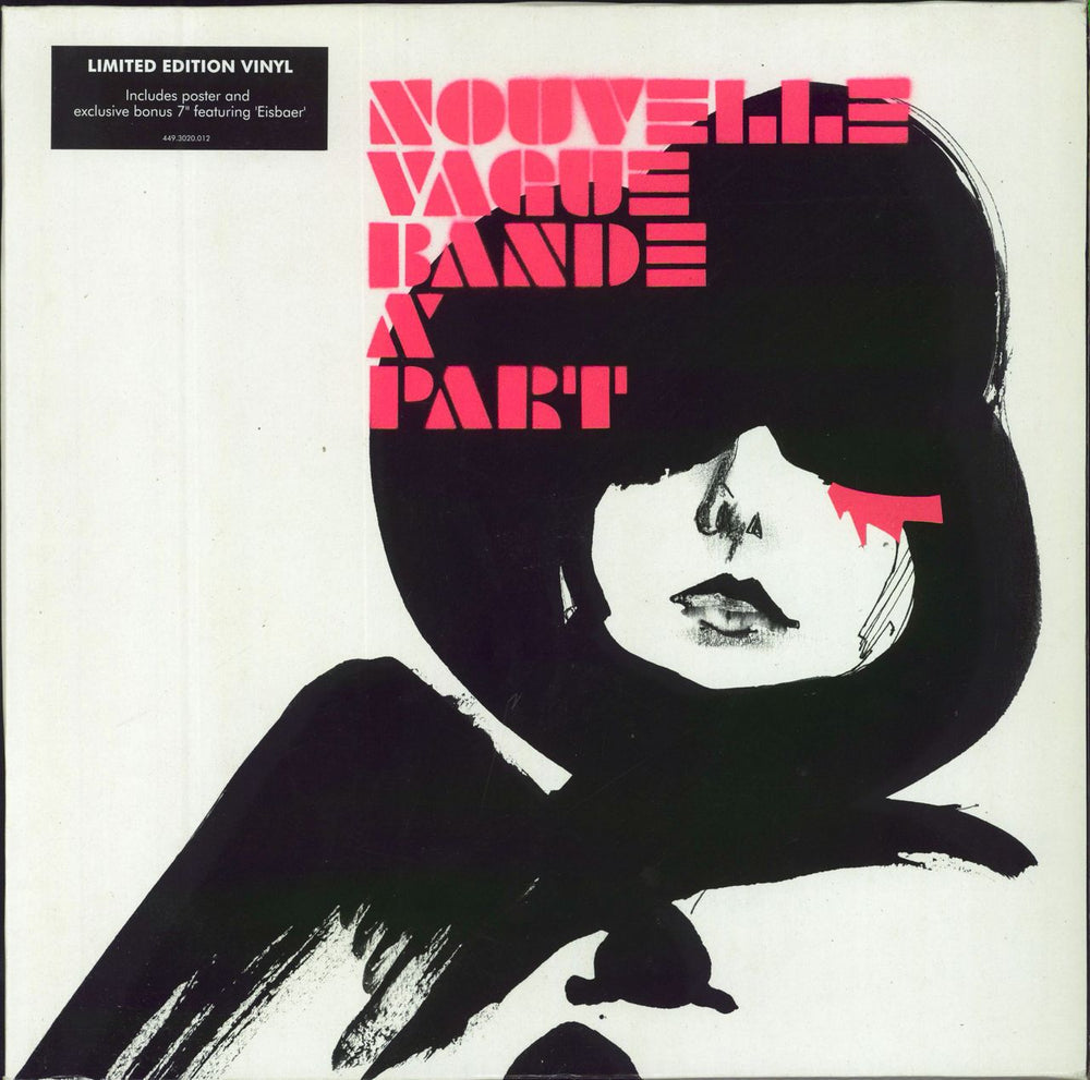 Nouvelle Vague Bande A Part + 7" single + poster UK vinyl LP album (LP record) PFG079