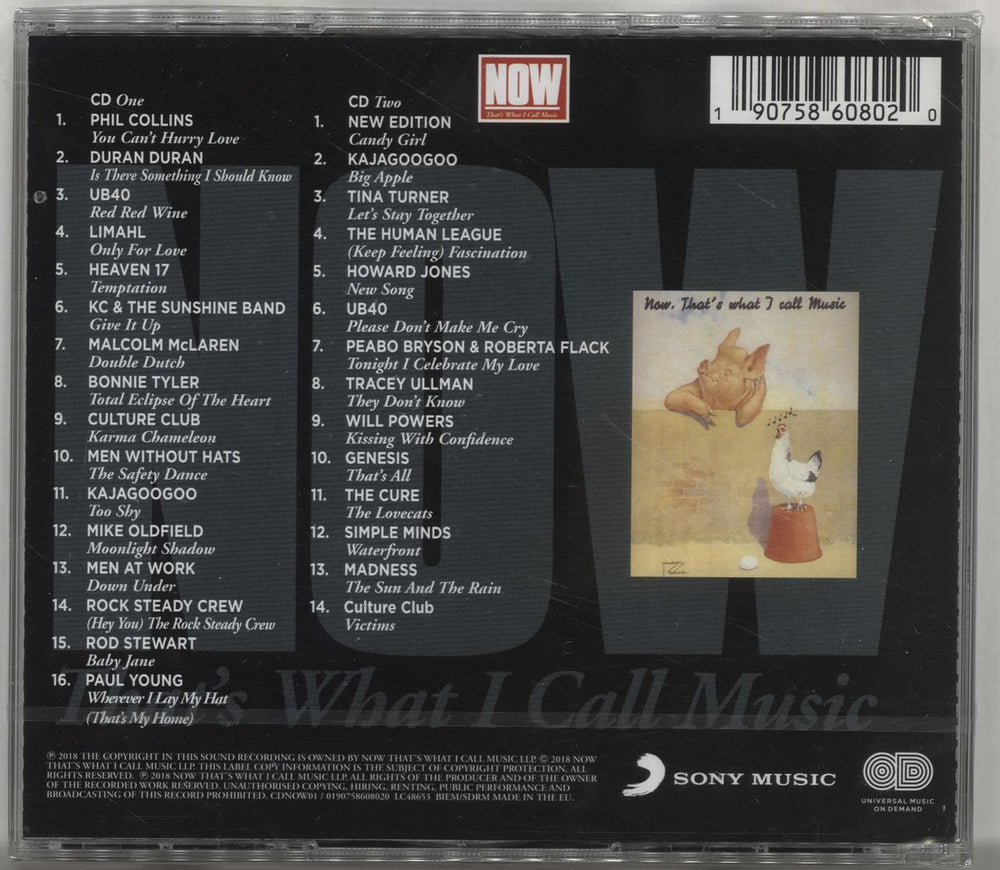 Now That's What I Call Music Now 1 - Sealed UK 2 CD album set (Double CD) N.W2CNO700555