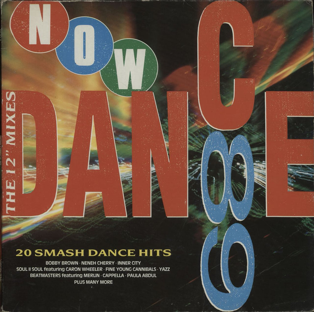 Now That's What I Call Music Now Dance 89 UK 2-LP vinyl record set (Double LP Album) NOD3