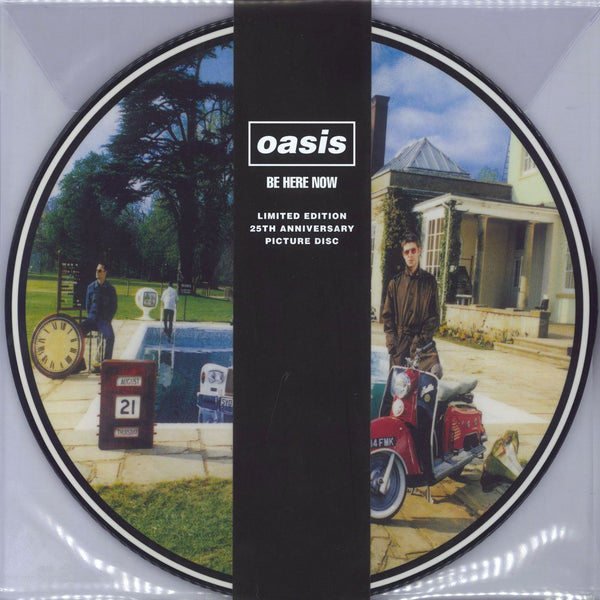 Oasis Be Here Now 25周年記念ピクチャーディスク Oasis - Be Here Now (Remastered). Vinyl - 25th Anniversary