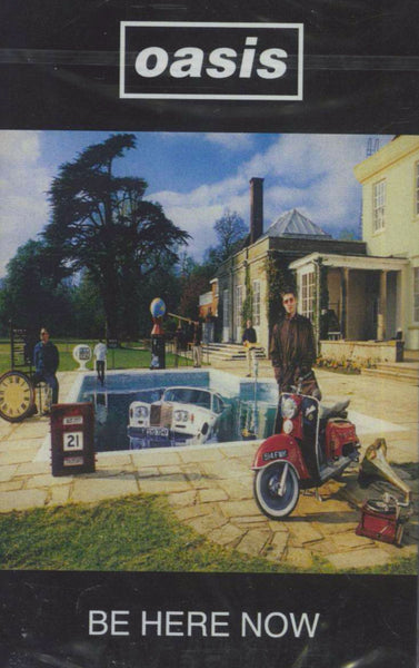 Oasis Be Here Now - Sealed UK Cassette album — RareVinyl.com