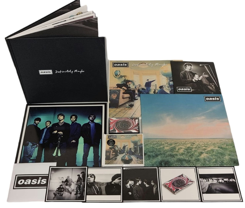 Oasis Definitely Maybe UK box set OASBXDE790176