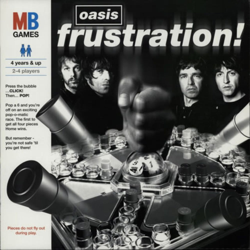 Oasis Frustration! - Board Game UK Promo memorabilia PROMO GAME