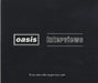 Oasis Interviews UK CD single (CD5 / 5") CCV001