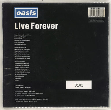 oasis – Live Forever 7\