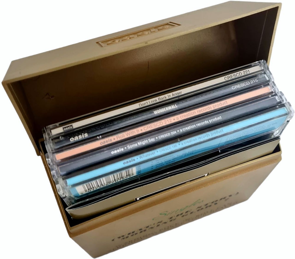 Oasis Singles - (What's The Story) Morning Glory? UK CD Single Box Set 5017556100028