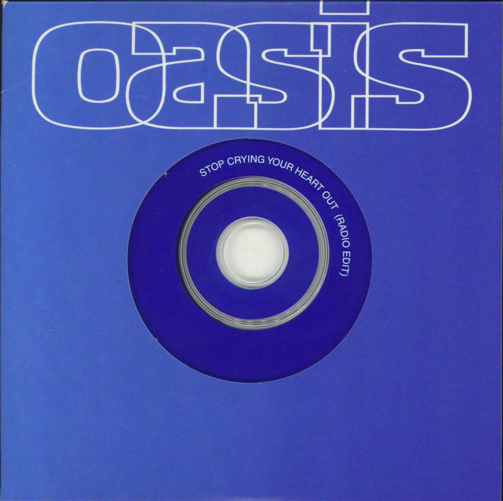 Oasis Stop Crying Your Heart Out UK Promo CD single (CD5 / 5") RKIDSCD24PX