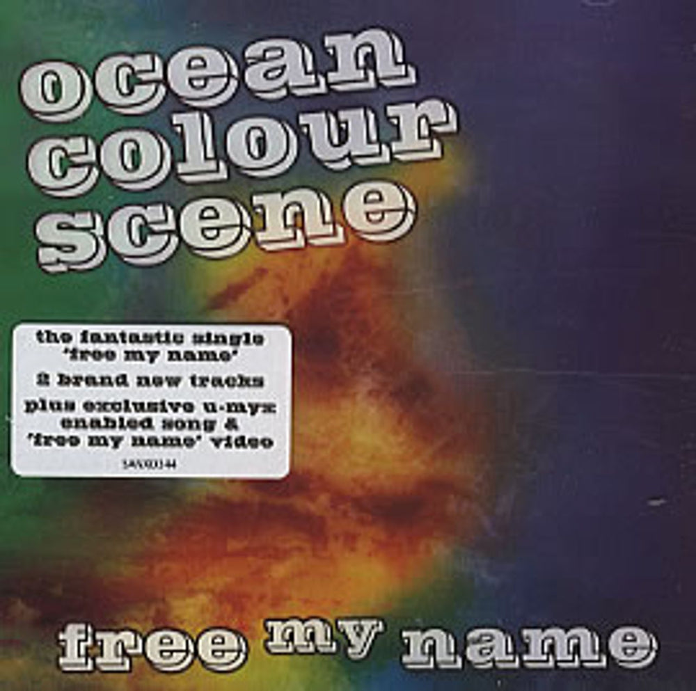 Ocean Colour Scene Free My Name UK 2-CD single set (Double CD single) SANXS/XD344