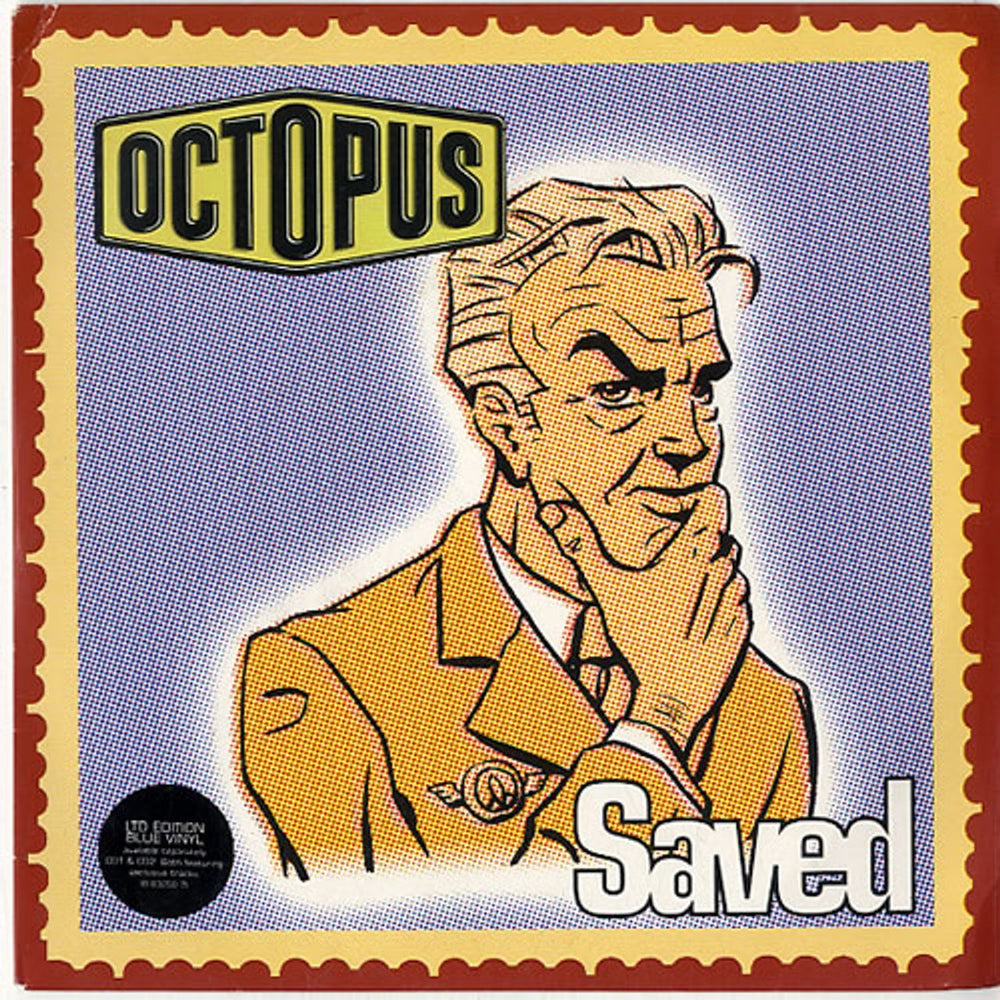 Octopus Saved UK 7" vinyl single (7 inch record / 45) FOOD84