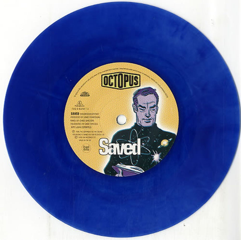 Octopus Saved UK 7" vinyl single (7 inch record / 45) OCP07SA513587