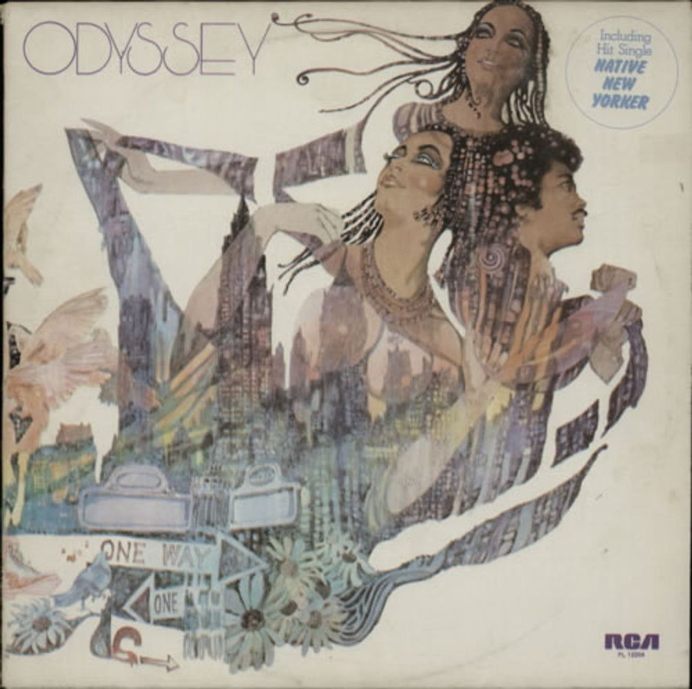 Odyssey Odyssey UK vinyl LP album (LP record) PL12204