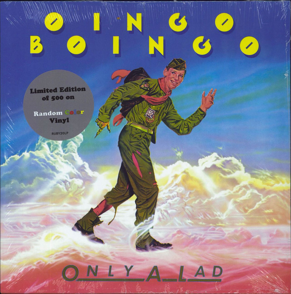 Oingo Boingo Only A Lad - Random Colour Vinyl US vinyl LP album (LP record) RUBY20LP