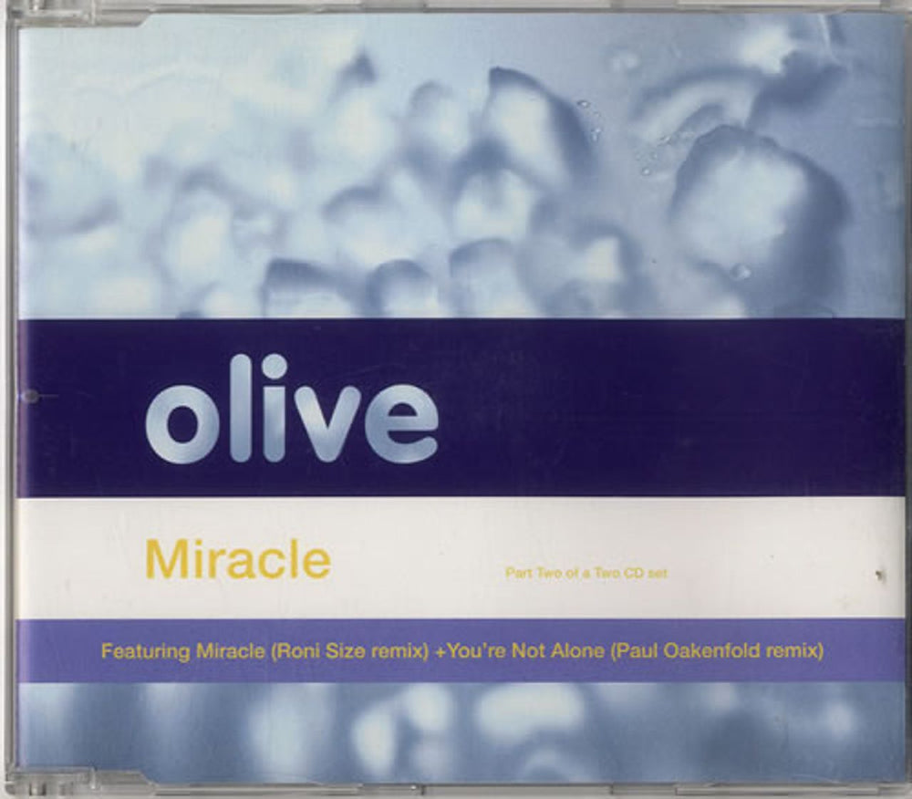 Olive Miracle UK CD single (CD5 / 5") 74321530832