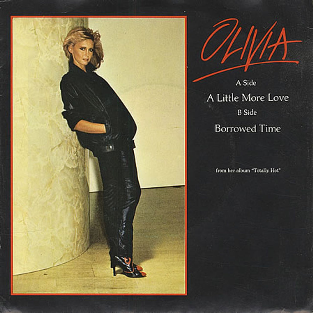 Olivia Newton John A Little More Love Dutch 7" vinyl single (7 inch record / 45) 5C006-62024