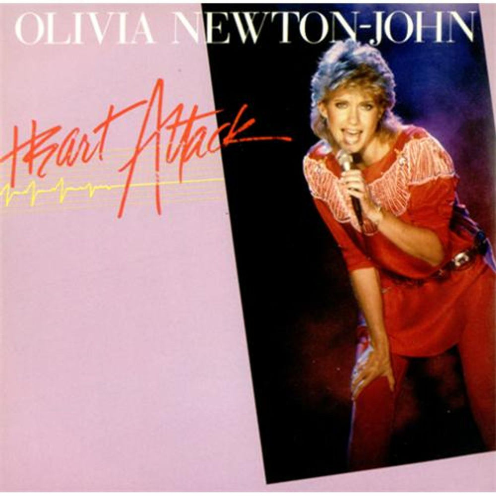 Olivia Newton John Heart Attack Italian 7" vinyl single (7 inch record / 45) 3C006-64960