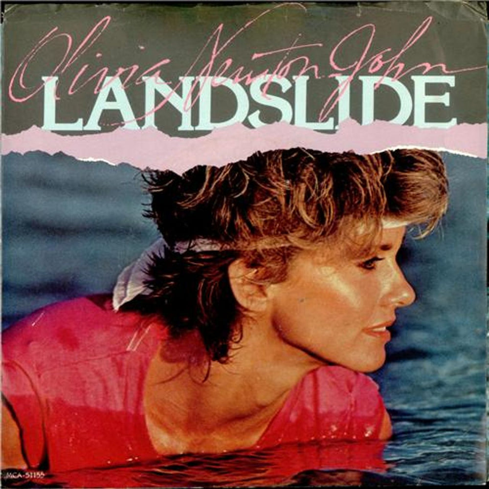 Olivia Newton John Landslide UK 7" vinyl single (7 inch record / 45) EMI5257