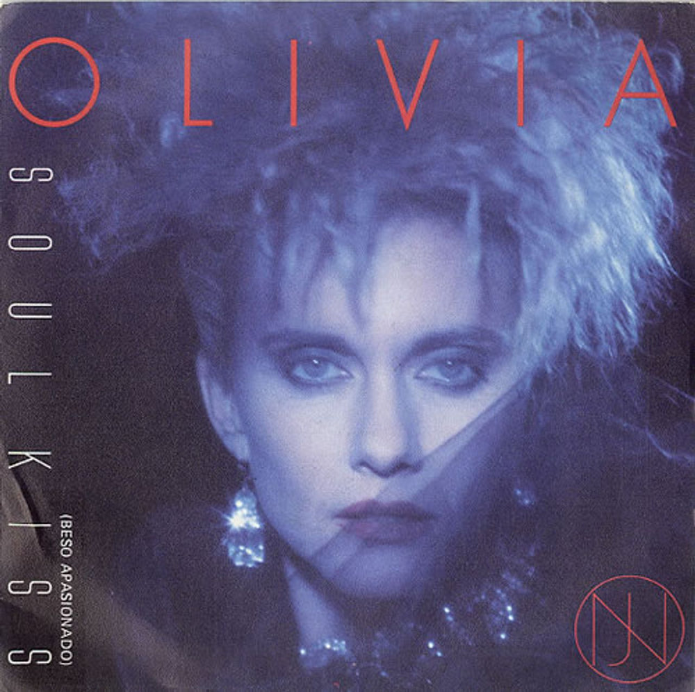 Olivia Newton John Soul Kiss Spanish 7" vinyl single (7 inch record / 45) 884090-7