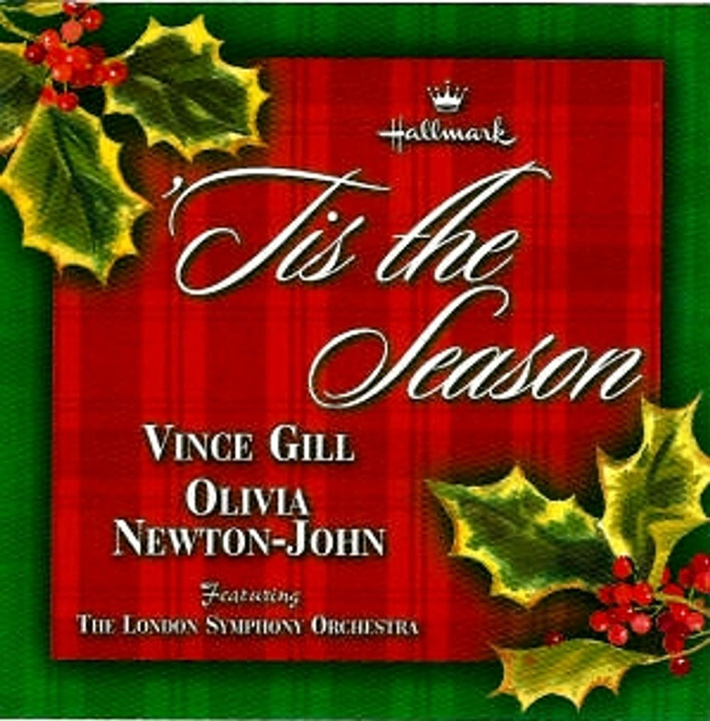 Olivia Newton John Tis The Season US Promo CD album (CDLP) 695XPR2019