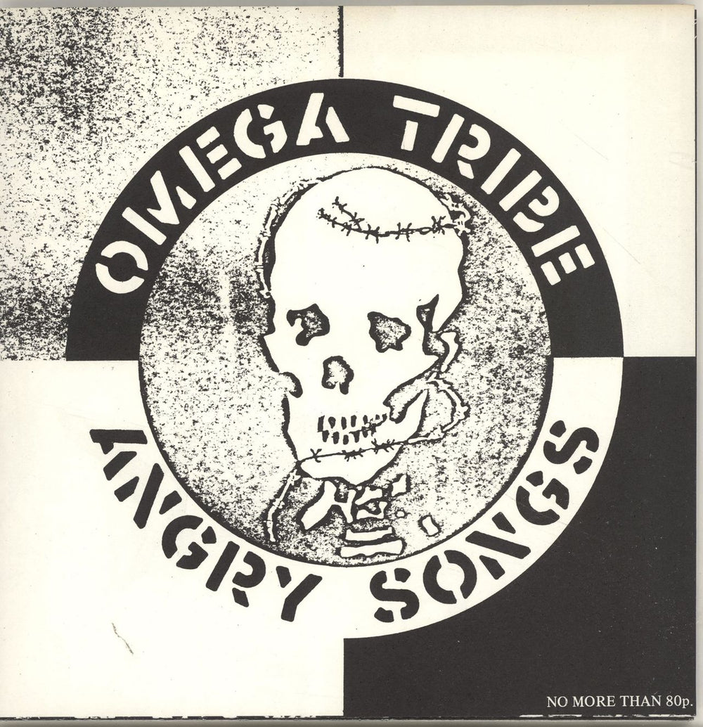 Omega Tribe Angry Songs UK 7" vinyl single (7 inch record / 45) 221984/10