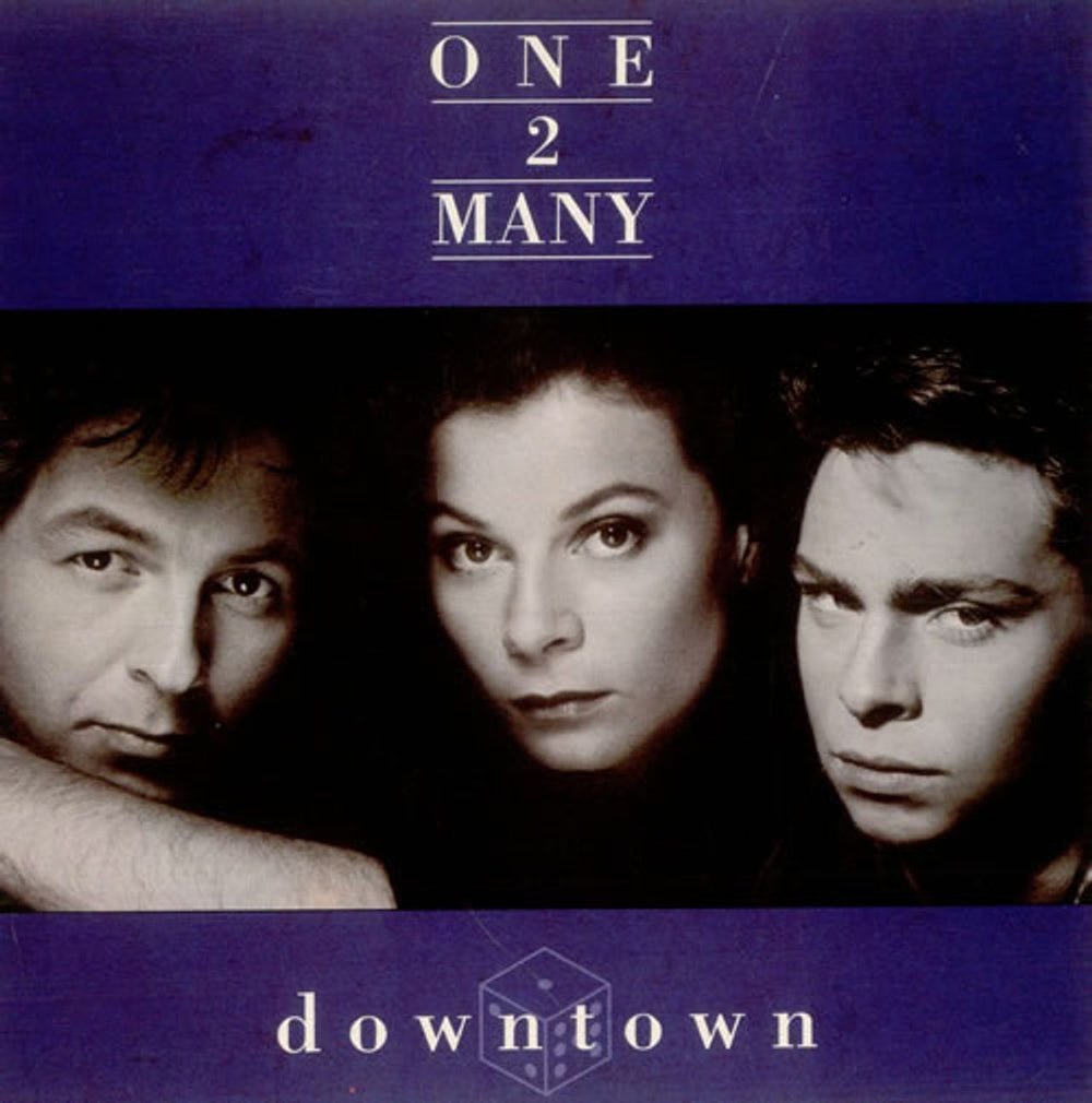 One 2 Many Downtown - Original Issue UK 7" vinyl single (7 inch record / 45) AM476