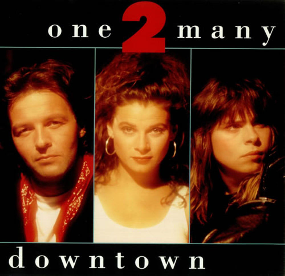 One 2 Many Downtown UK 12" vinyl single (12 inch record / Maxi-single) AMY476