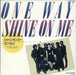 One Way Shine On Me - White label + Insert Japanese Promo 7" vinyl single (7 inch record / 45) VIMX-1554