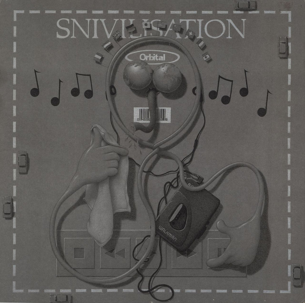 Orbital Snivilisation UK 2-LP vinyl record set (Double LP Album) TRULP5