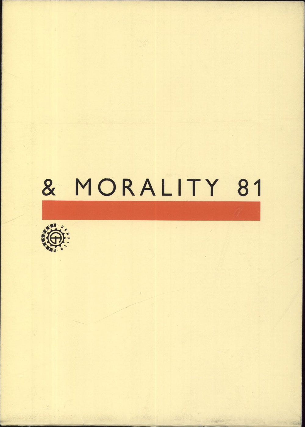 Orchestral Manoeuvres In The Dark Architecture & Morality '81 + Ticket & Insert UK tour programme