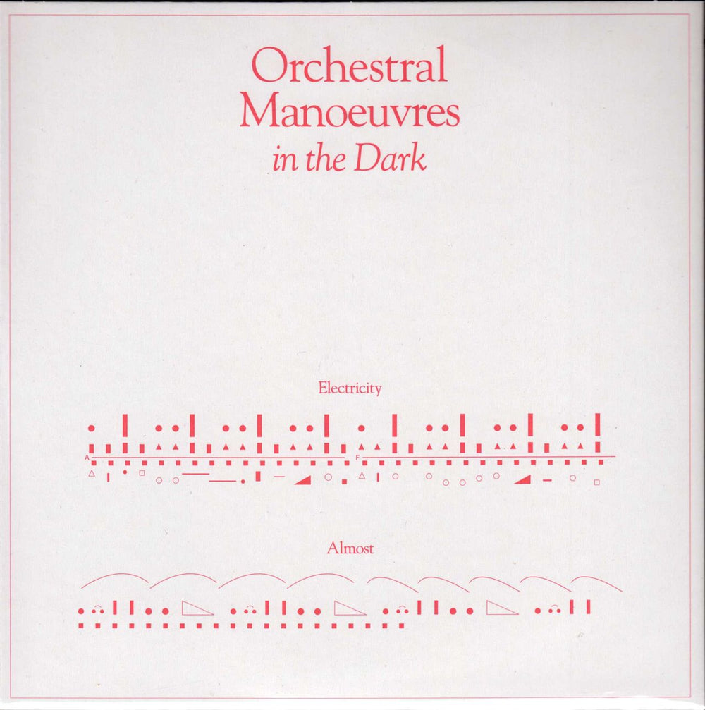 Orchestral Manoeuvres In The Dark Electricity - Ultra Clear Vinyl UK 7" vinyl single (7 inch record / 45) 602577481901