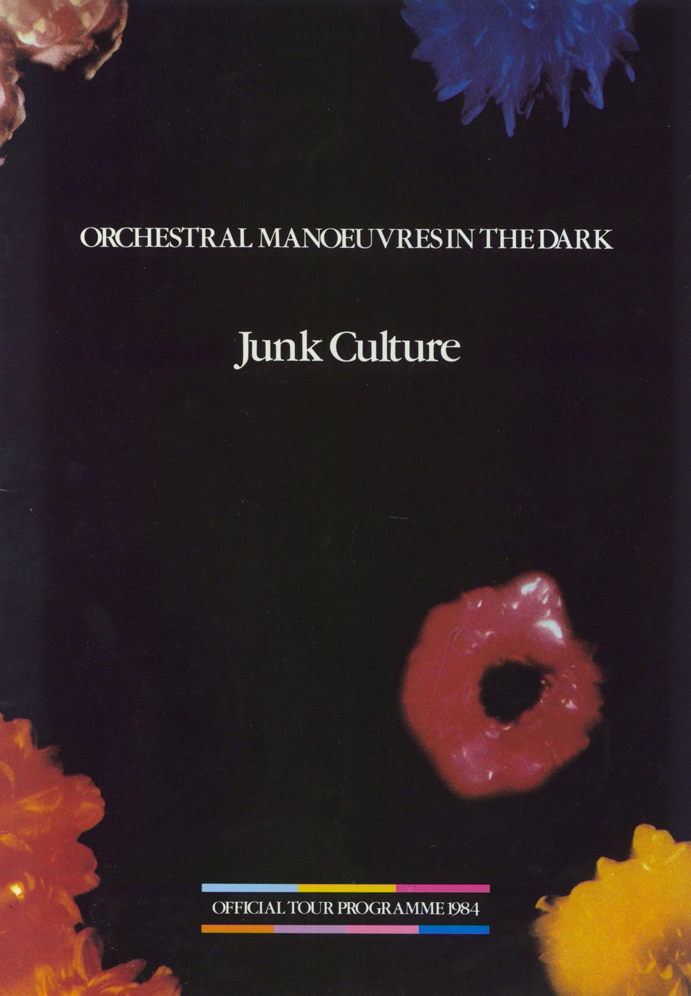 Orchestral Manoeuvres In The Dark Junk Culture 1984 UK tour programme TOUR PROGRAMME