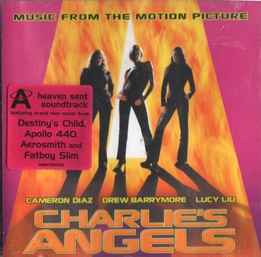 Original Soundtrack Charlie's Angels UK CD album (CDLP) 4984782