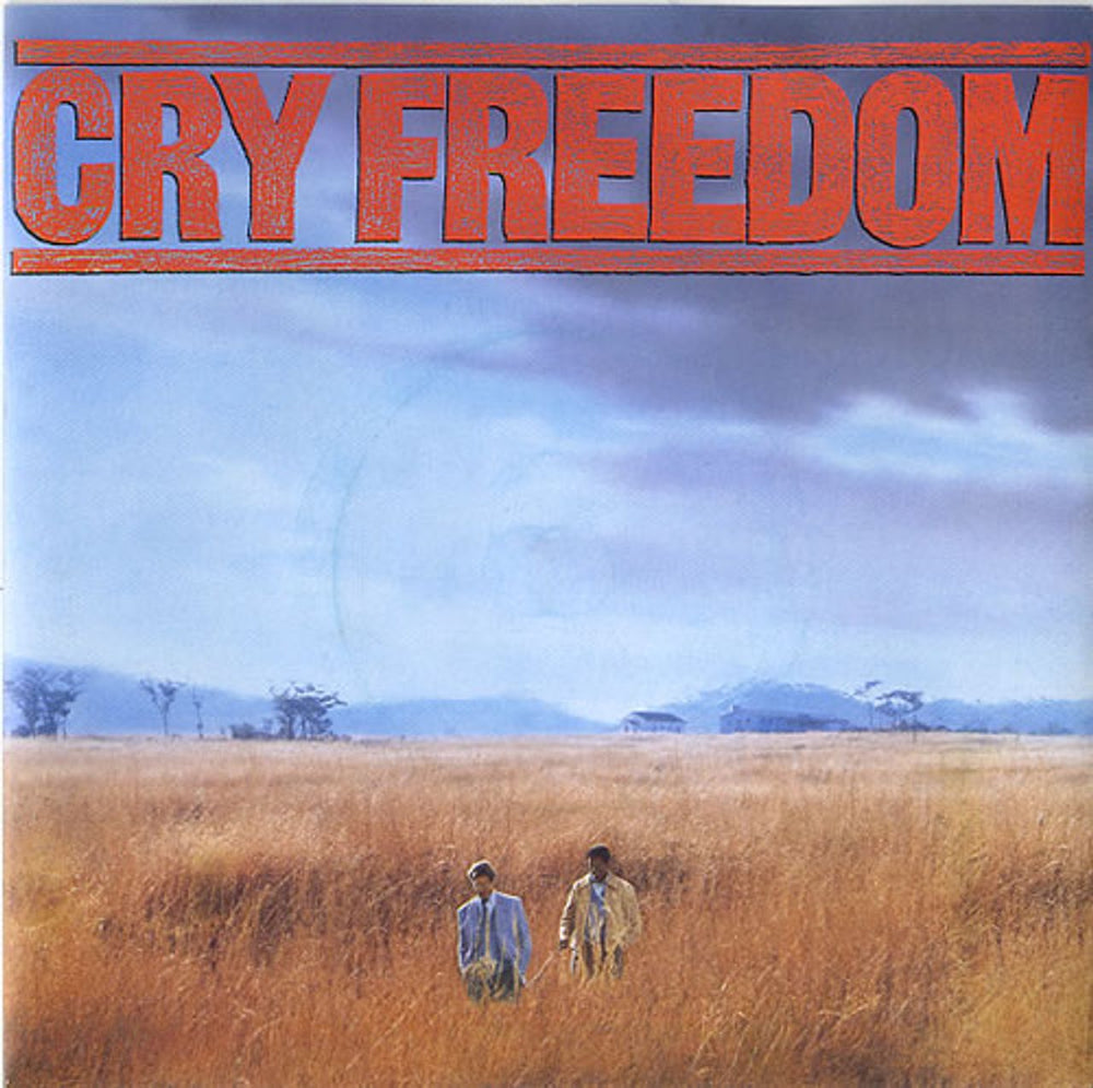 Original Soundtrack Cry Freedom UK 7" vinyl single (7 inch record / 45) MCA1228