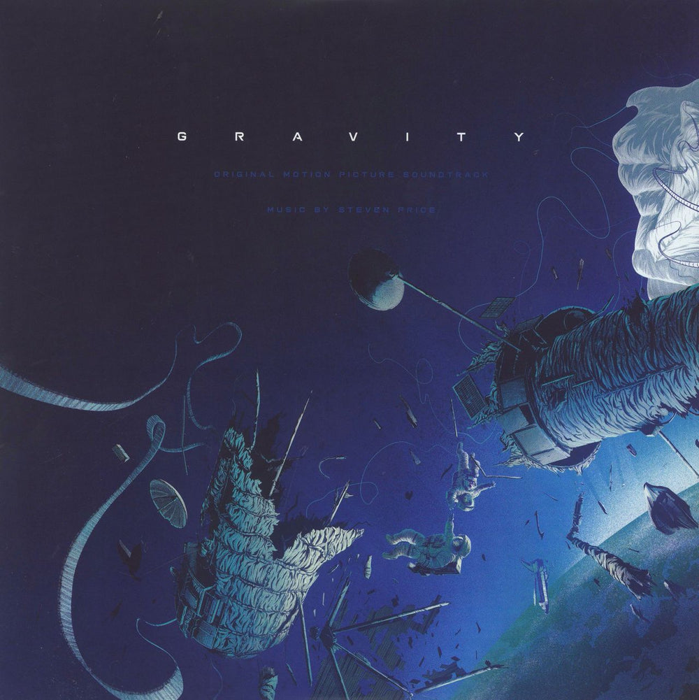 Original Soundtrack Gravity - Blue Sky/Cloud vinyl US 2-LP vinyl record set (Double LP Album) MOND-026