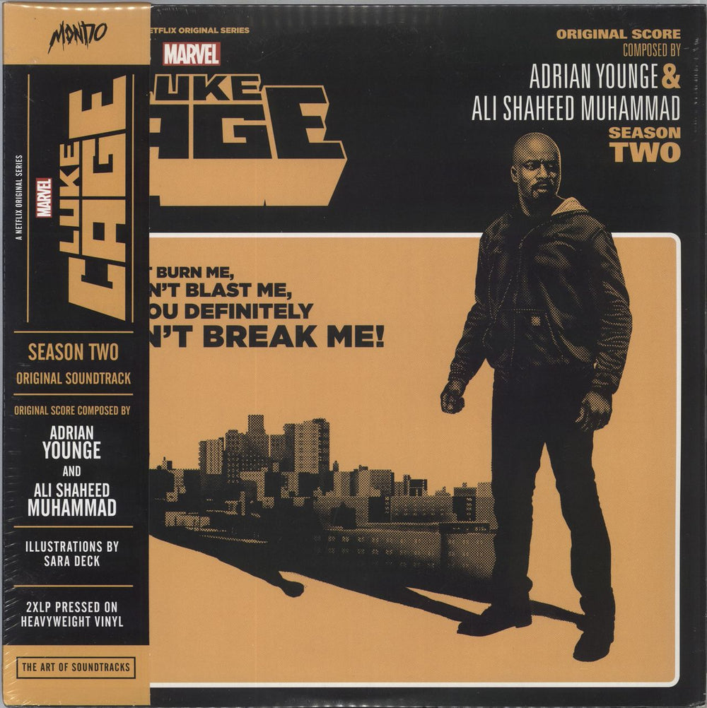 Original Soundtrack Marvel's Luke Cage Season Two - 180gram - Sealed US 2-LP vinyl record set (Double LP Album) MOND-139