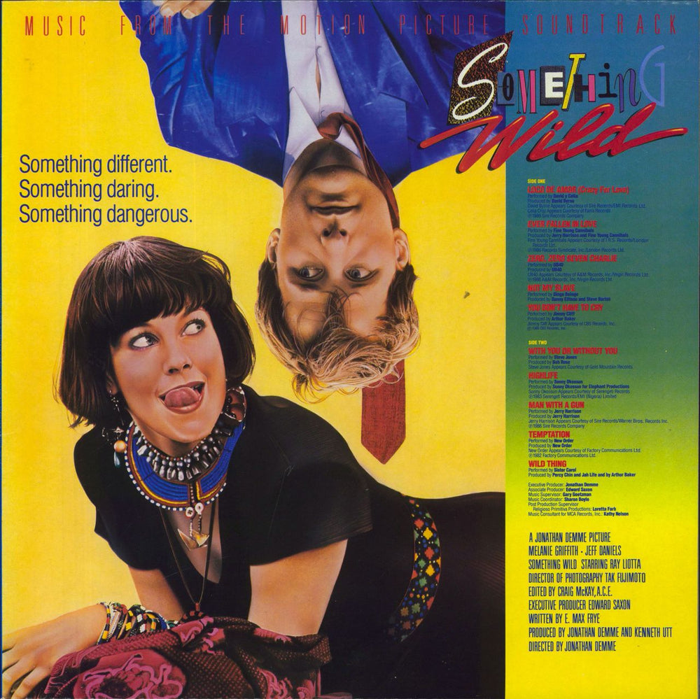 Original Soundtrack Something Wild UK vinyl LP album (LP record) MCF3355