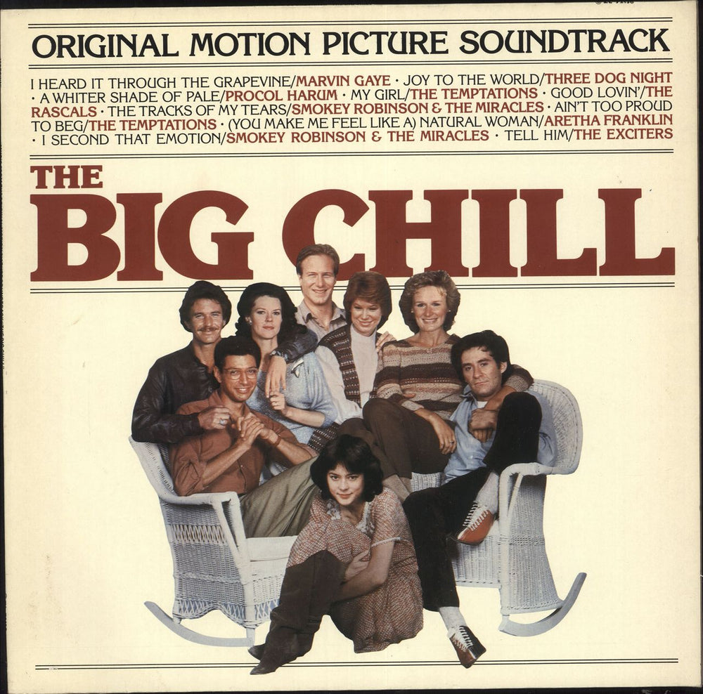 Original Soundtrack The Big Chill German Promo vinyl LP album (LP record) ZL72138